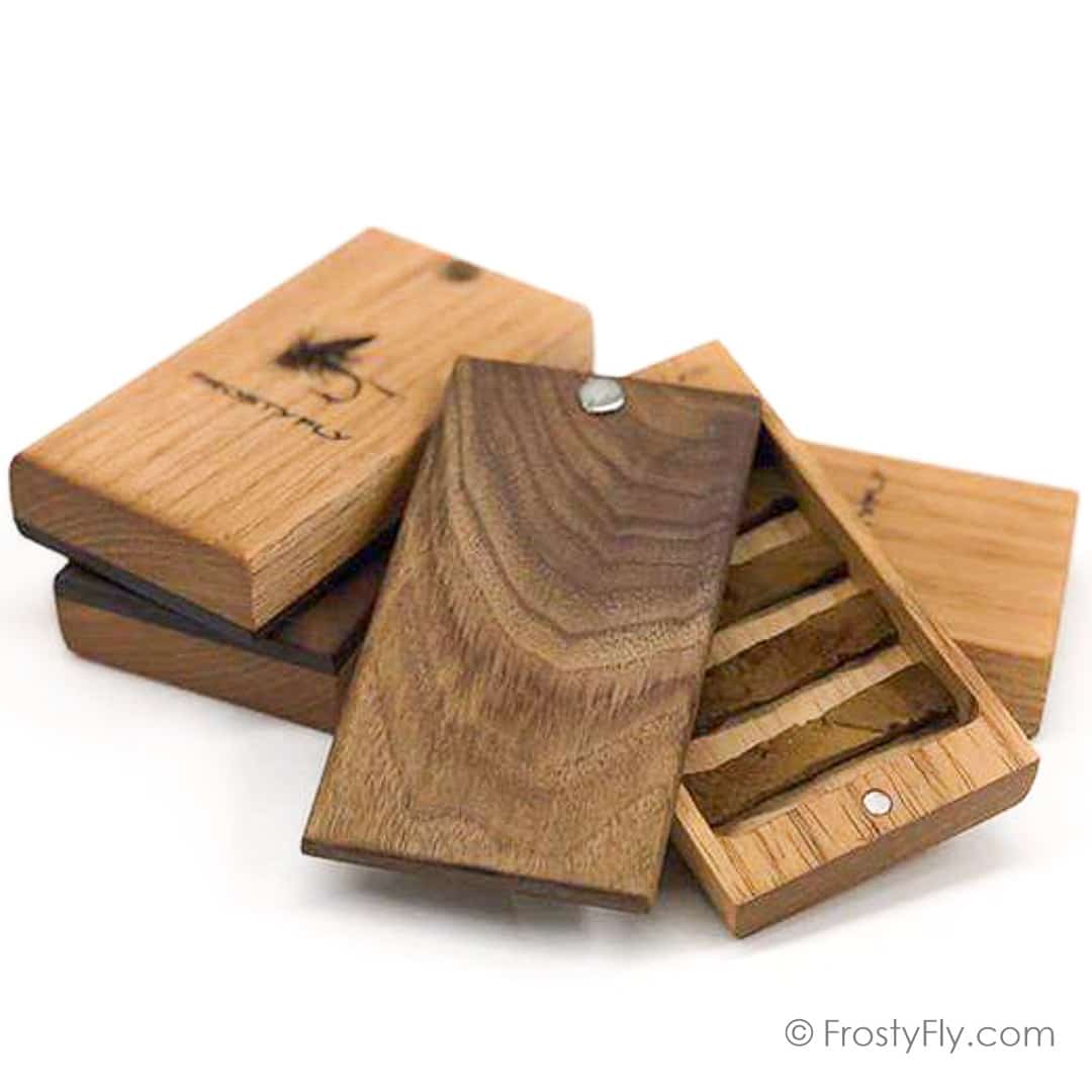 Frosty Fly - Handmade Cedar Wooden Fly Box