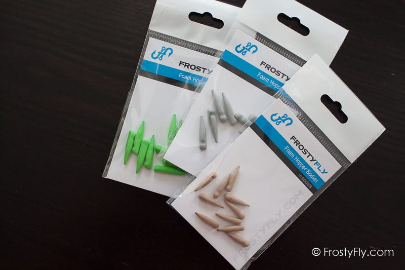 Frosty Fly - Hopper Preshaped Foam Bodies