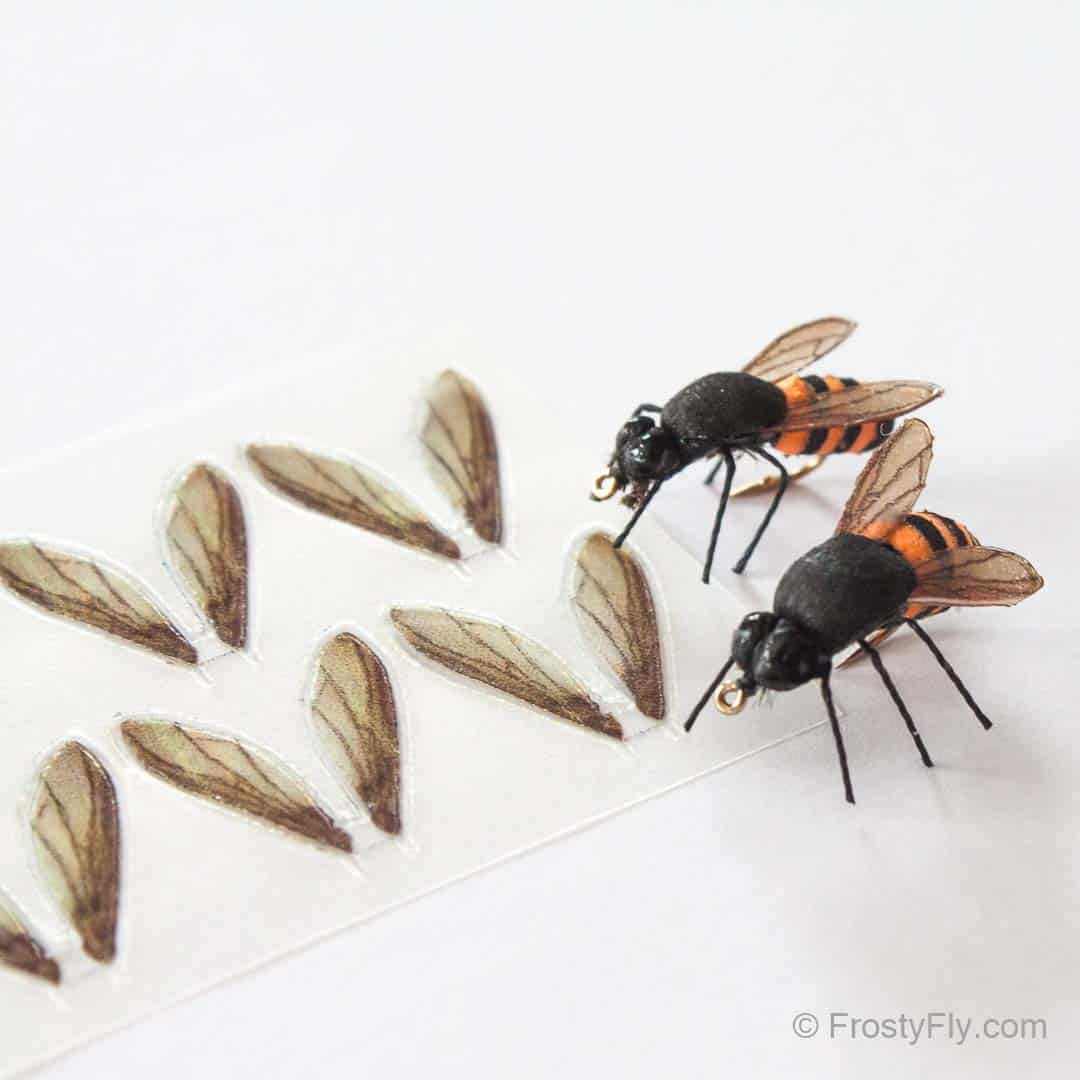 Frosty Fly Realistic Bee Wings