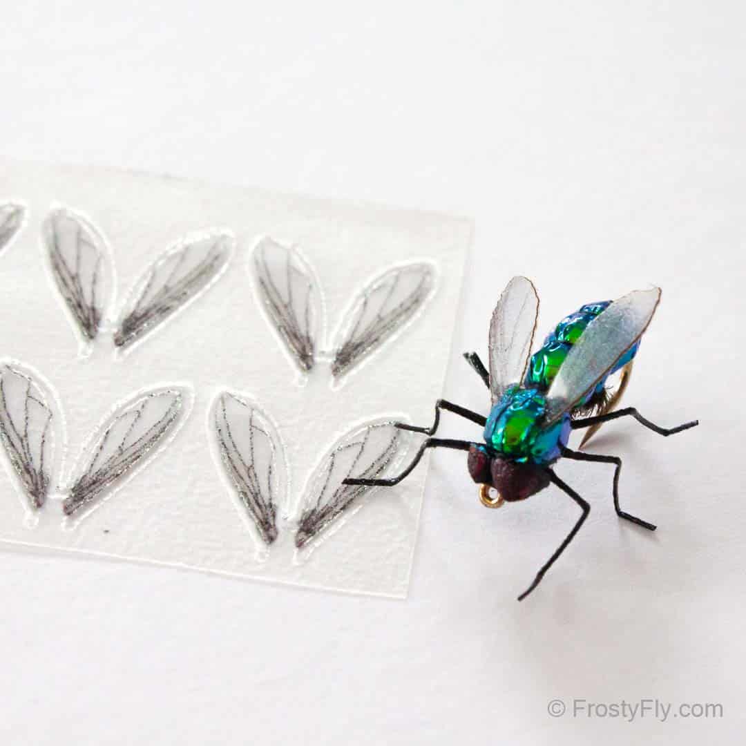 Frosty Fly Realistic Bottle Fly Wings