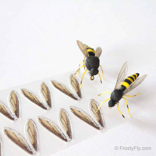 Frosty Fly Realistic Wasp Wings