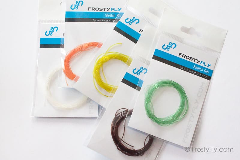 Frosty Fly - Stretch Round Rib - Yellow