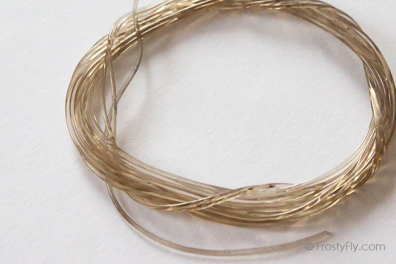 Frosty Fly - Stretch Round Rib - Gray