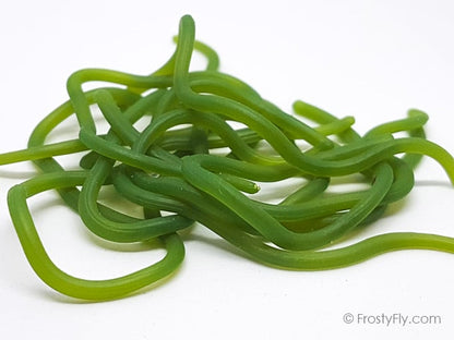 Frosty Fly Wiggly Worm Bodies - Olive