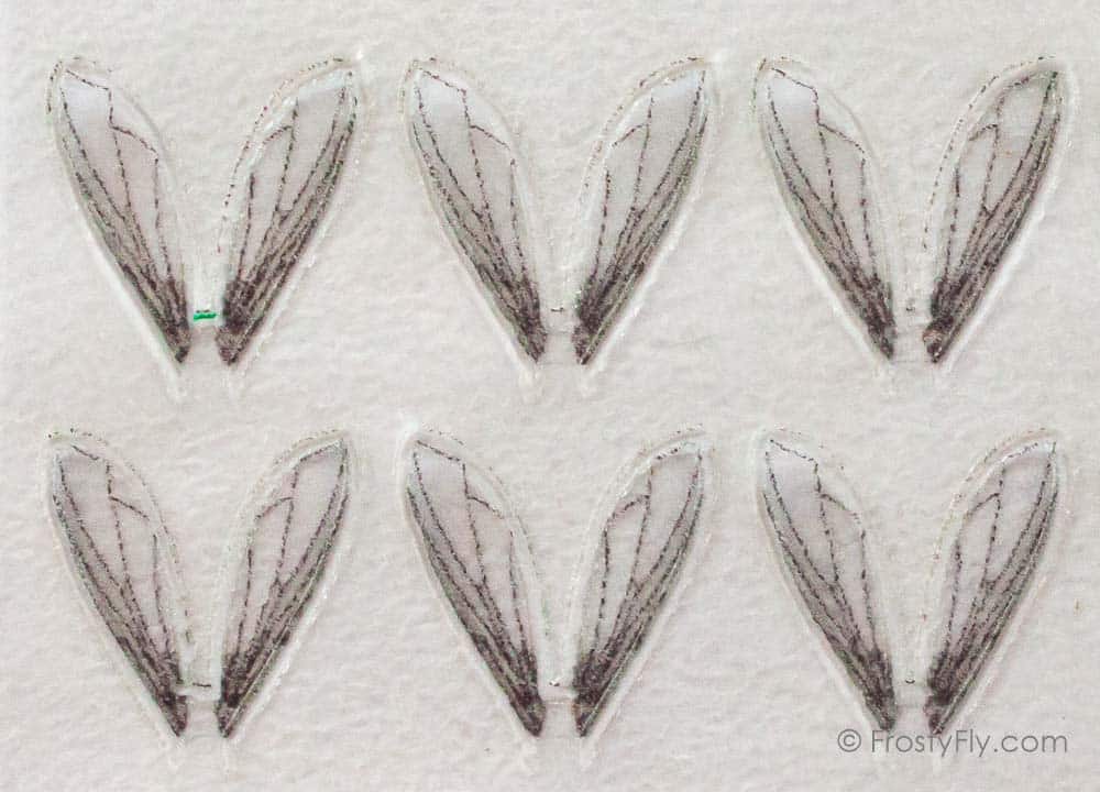 Frosty Fly Realistic Bottle Fly Wings