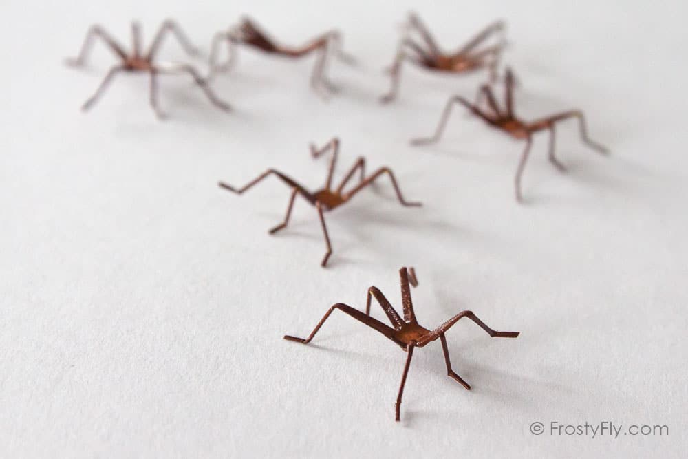 FrostyFly Realistic Insect Legs - Tan