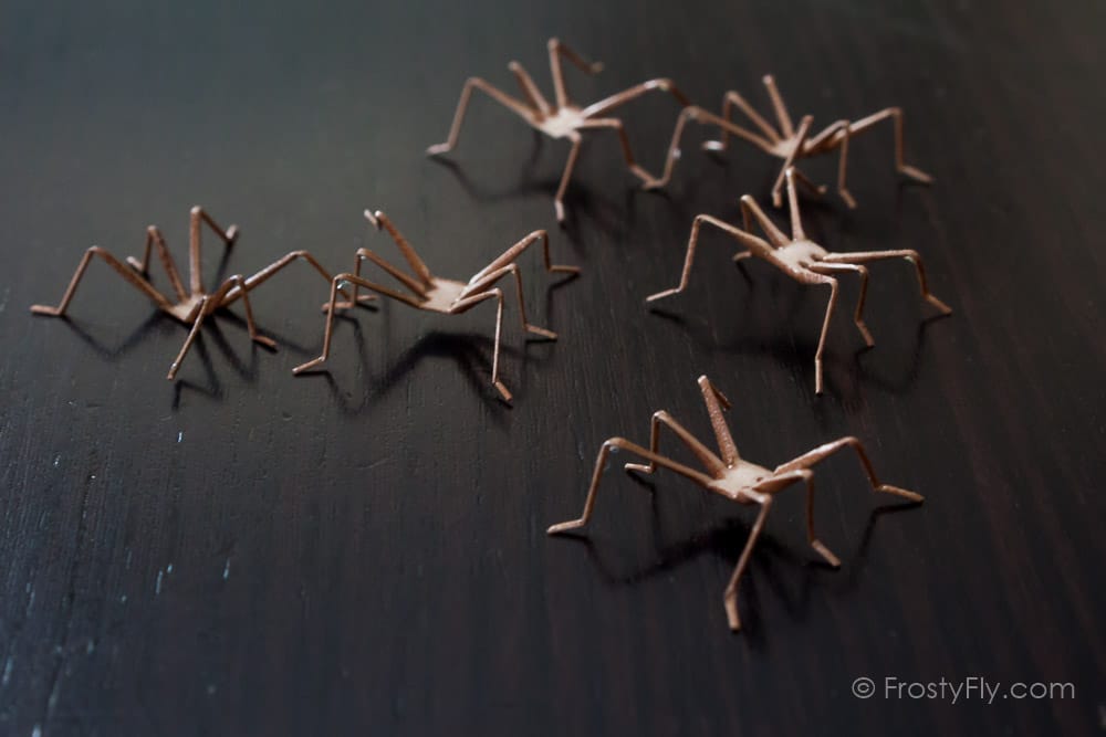 FrostyFly Realistic Insect Legs - Tan