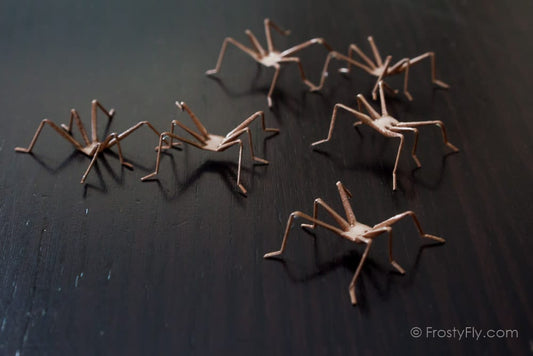 FrostyFly Realistic Insect Legs - Tan