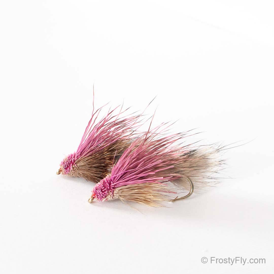 Furry Muddler Fly - Purple
