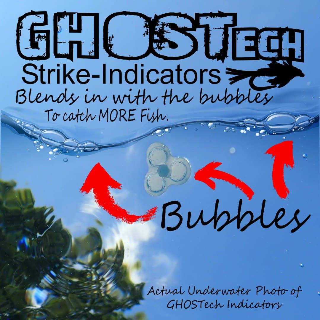 GHOSTech Strike Indicators Underwater - What fish see