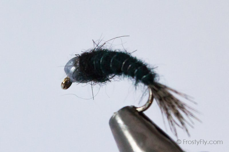 Heavy Weighted Czech Nymph Black