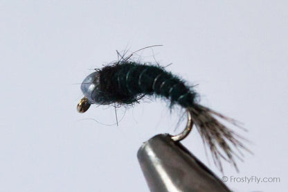 Heavy Weighted Czech Nymph Black