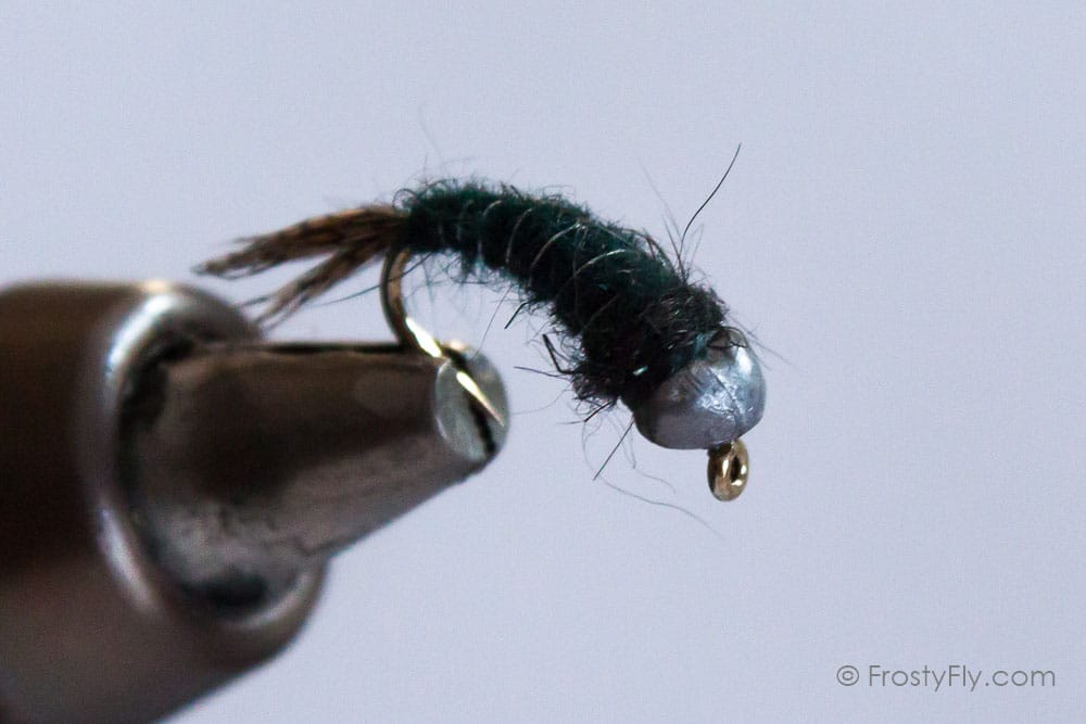 Heavy Weighted Czech Nymph Black