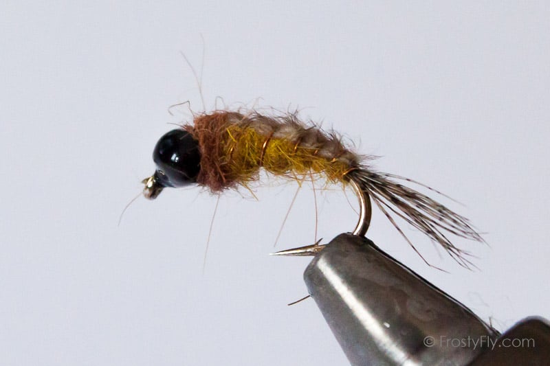 Heavy Weighted Czech Nymph Orange