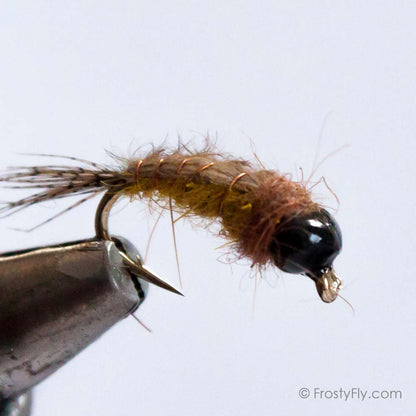 Heavy Weighted Czech Nymph Orange