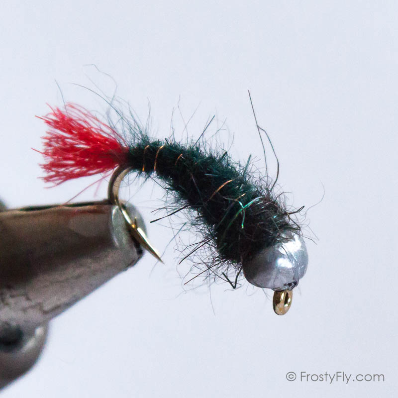 Heavy Weighted Czech Nymph Red Butt