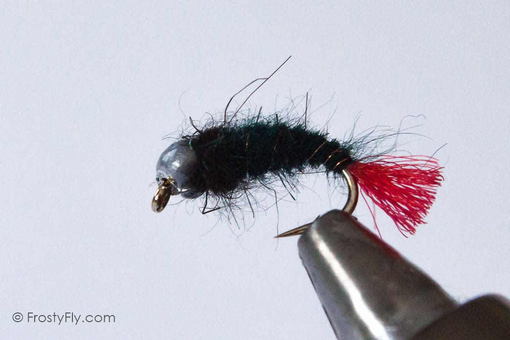 Heavy Weighted Czech Nymph Red Butt