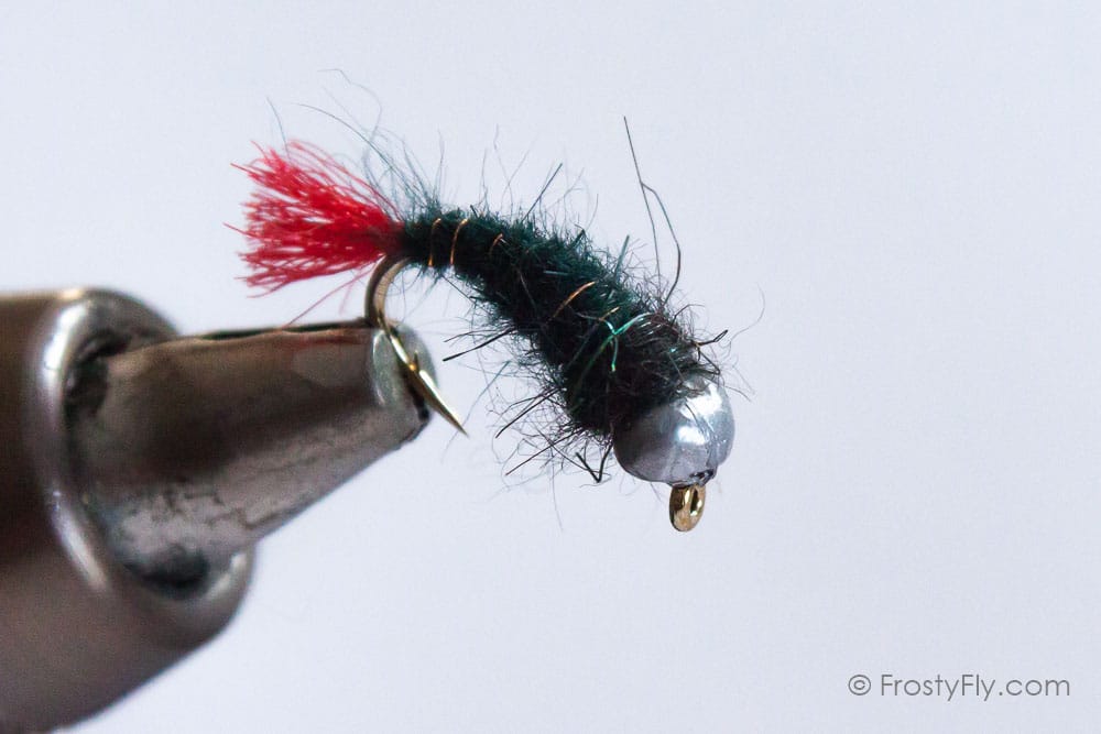 Heavy Weighted Czech Nymph Red Butt