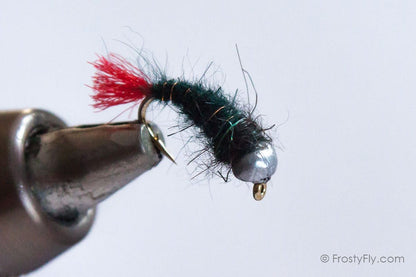 Heavy Weighted Czech Nymph Red Butt