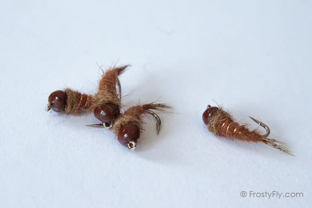 Heavy Weighted Czech Nymphs - Olive