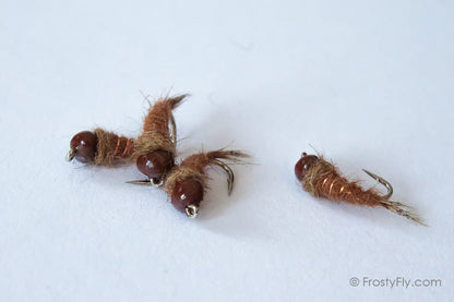 Heavy Weighted Czech Nymphs - Olive