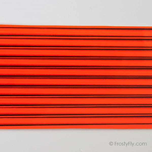 Synthetic Tapered Peacock FLUO Quill