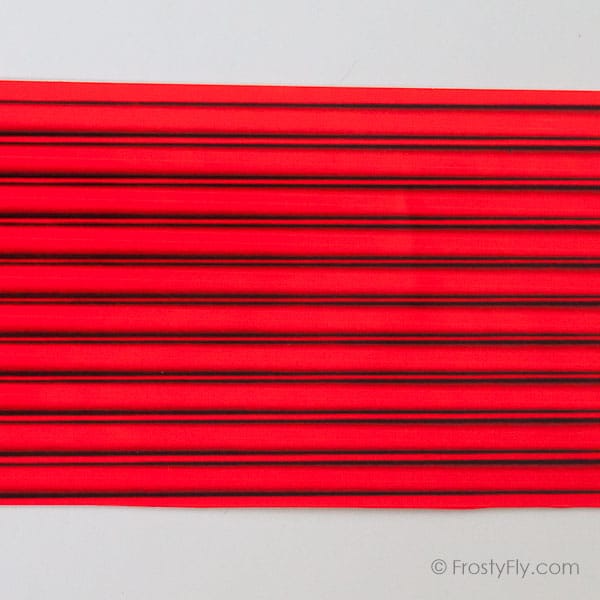 Synthetic Tapered Peacock FLUO Quill