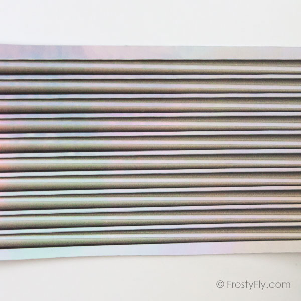 Synthetic Tapered Peacock HOLO Quill