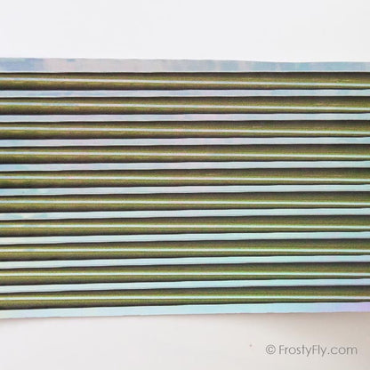 Synthetic Tapered Peacock HOLO Quill