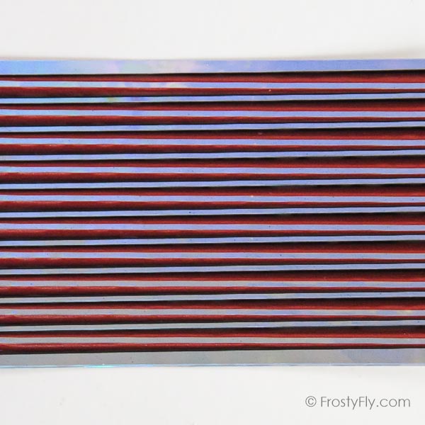 Synthetic Tapered Peacock HOLO Quill