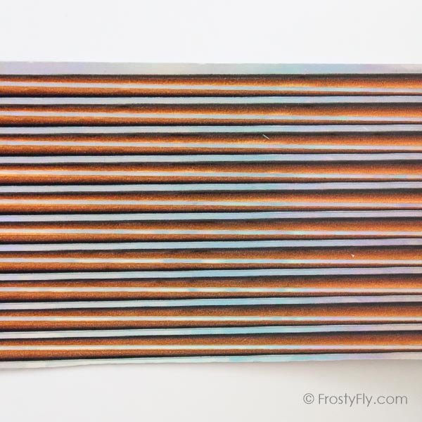 Synthetic Tapered Peacock HOLO Quill