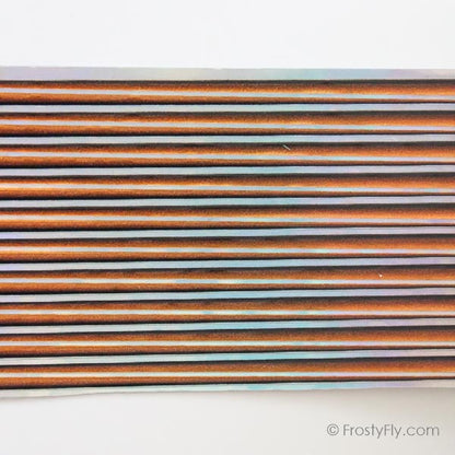 Synthetic Tapered Peacock HOLO Quill