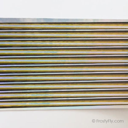 Synthetic Tapered Peacock HOLO Quill