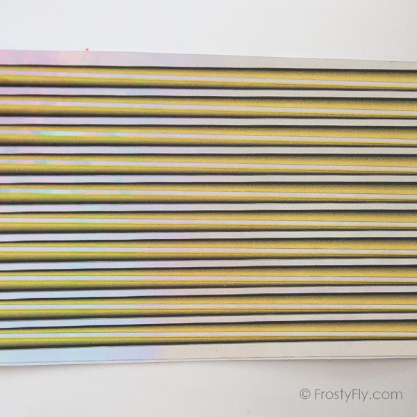 Synthetic Tapered Peacock HOLO Quill