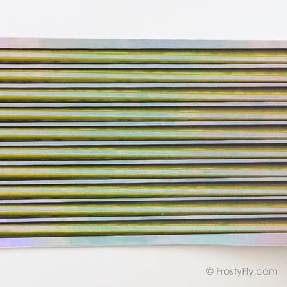 Synthetic Tapered Peacock HOLO Quill