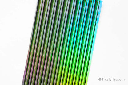 Synthetic Tapered Peacock HOLO Quill