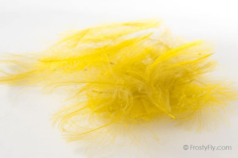 Hemingway's CDC Feathers - Dirty Yellow