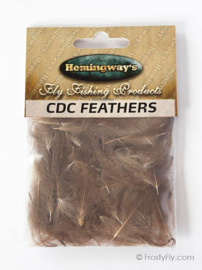 Hemingway's CDC Feathers - Natural Dark Brown