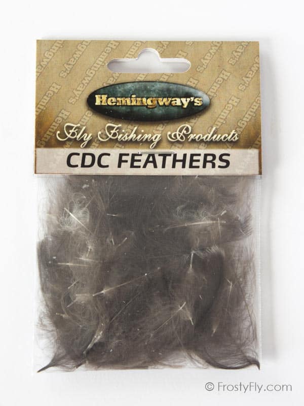 Hemingway's CDC Feathers - Natural Dark Gray