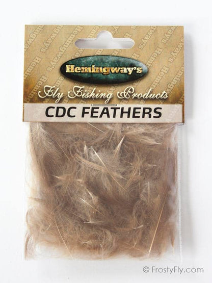 Hemingway's CDC Feathers - Natural Light Brown