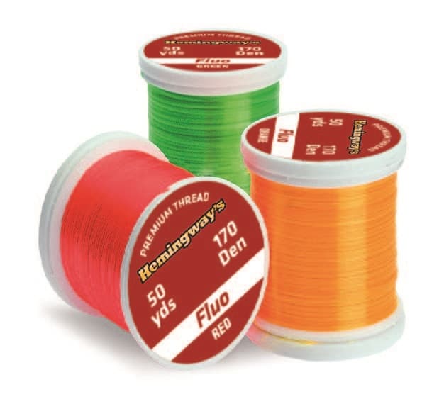 Hemingway Thread Hemingway's FLUO Thread – Frosty Fly