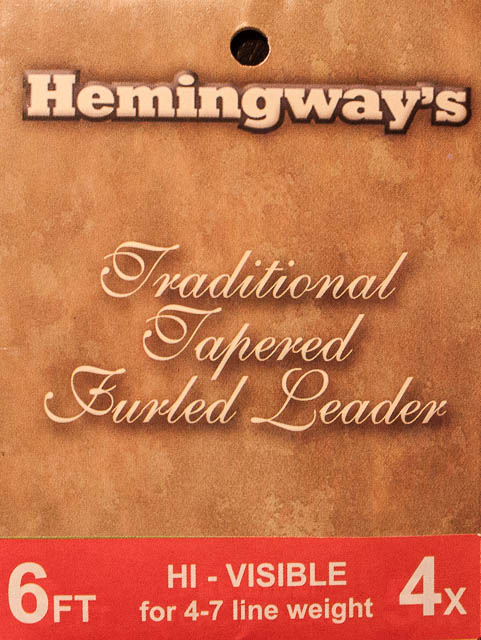 Hemingway's Furled Leader Hi Visible - Fluo Orange