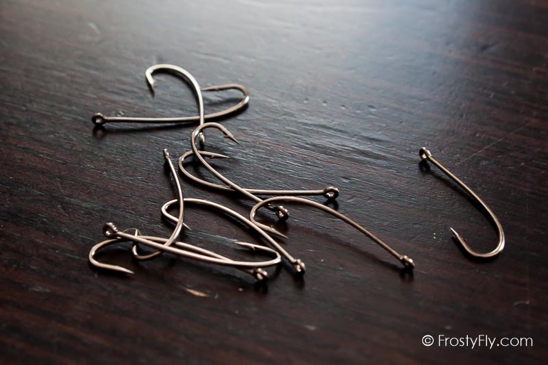 Hemingway's H118 Curved Nymph Fly Hooks