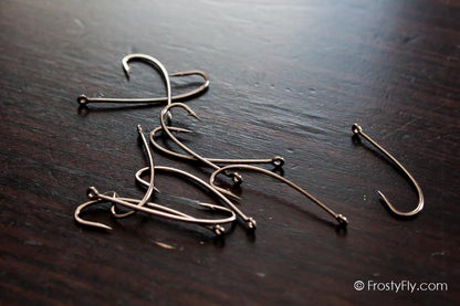 Hemingway's H118 Curved Nymph Fly Hooks