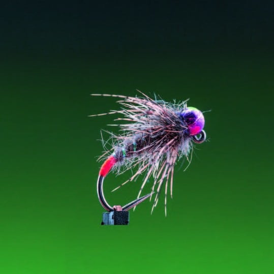 barbless hooks fly fishing Hemingway's HCJ110 Jig Fly Barbless Hooks