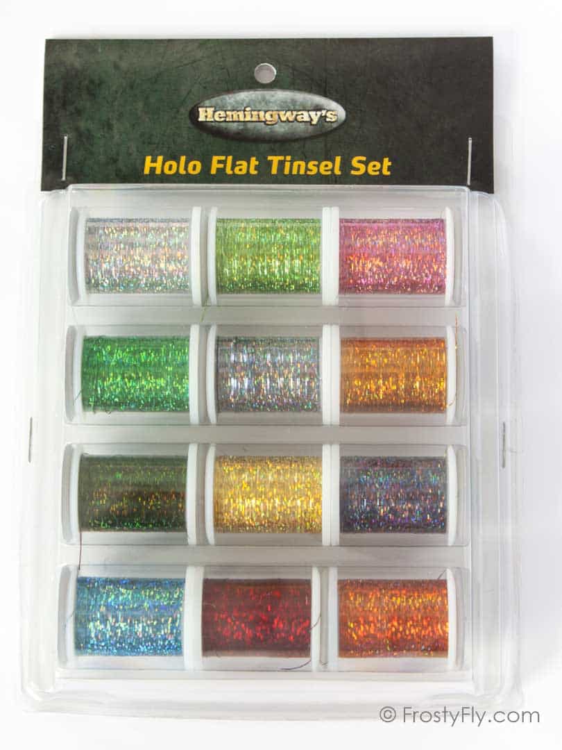 Hemingway's HOLO Flat Tinsel Set of 12