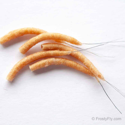 Hemingway's Mayfly Tube Bodies - Large - Cream Orange