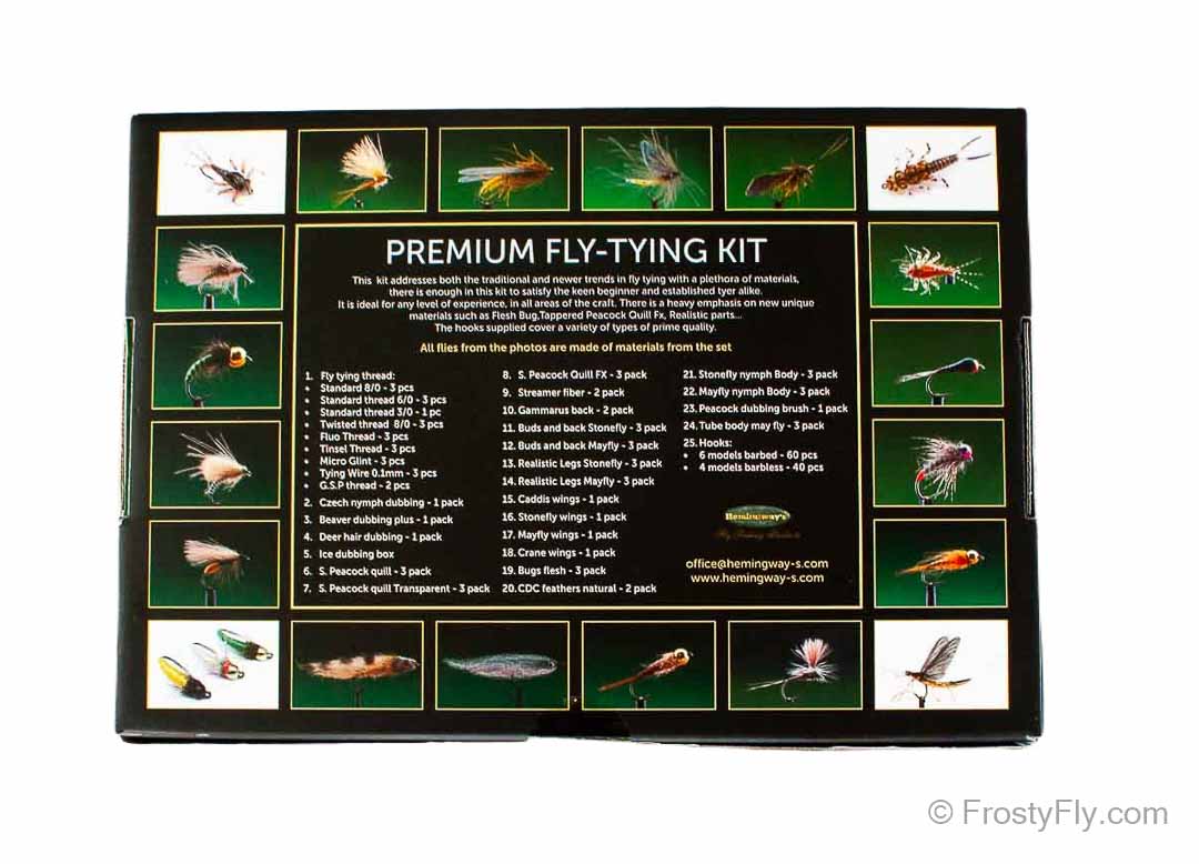 Hemingway's Premium Fly Tying Kit