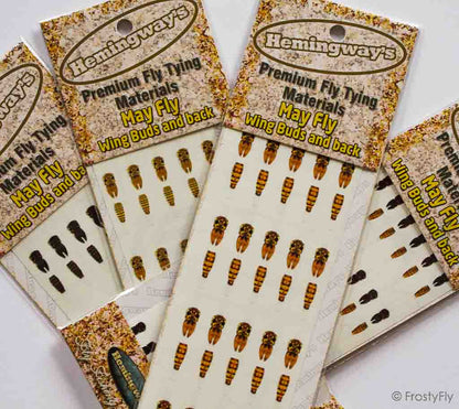 Hemingway's Realistic Mayfly Nymph Buds & Back