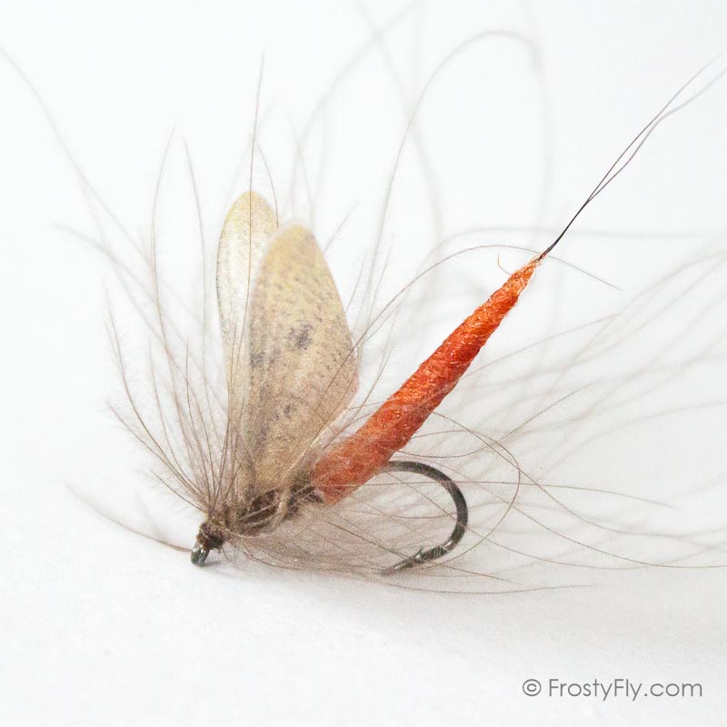 Hemingway's Realistic Mayfly Dry - Mahogany